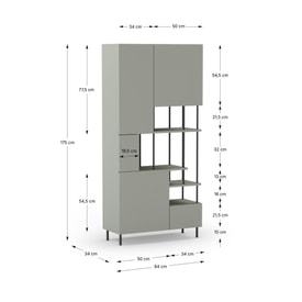 Estantería Perla miniatura 4
