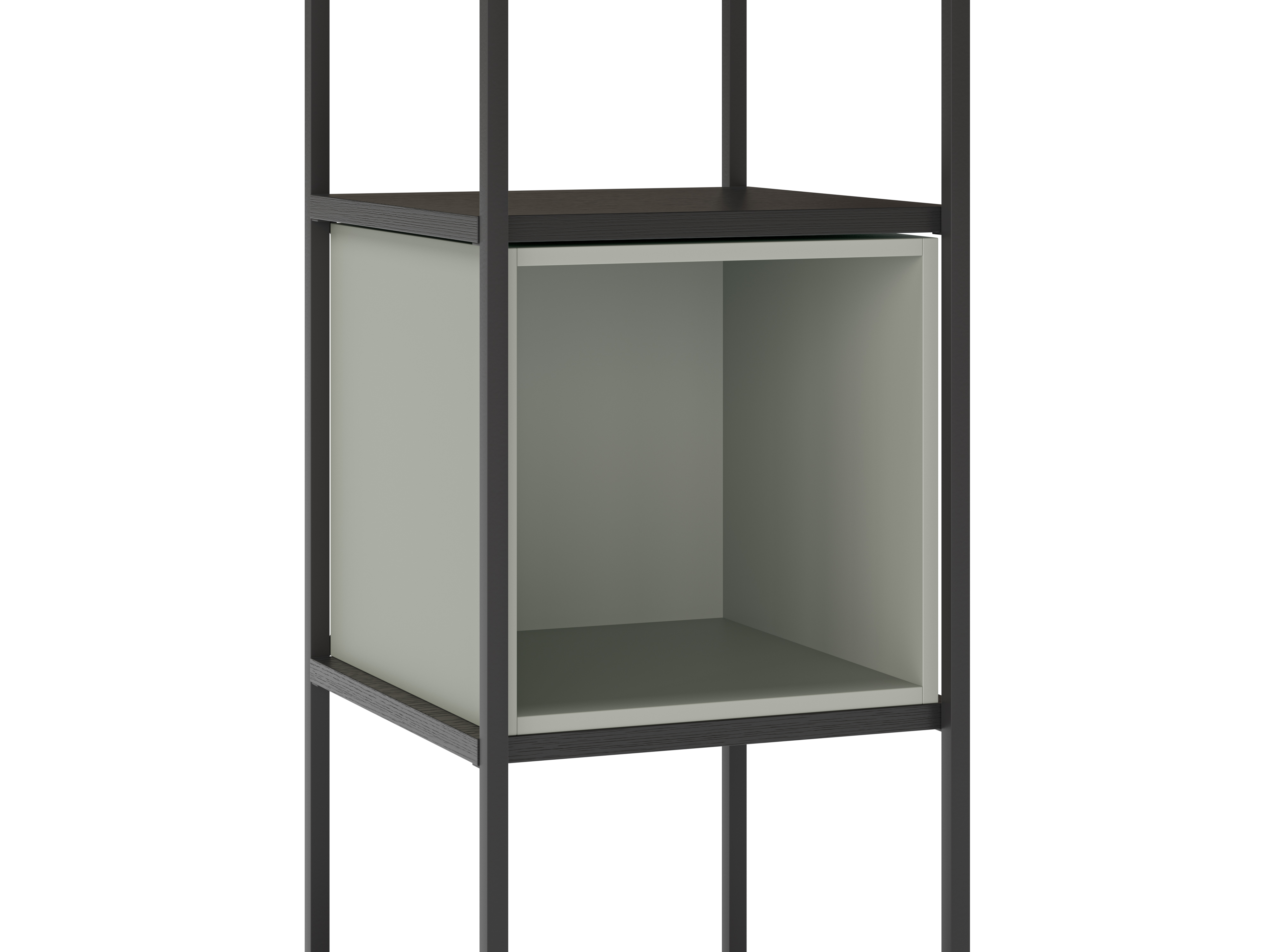 Estanteria Anya 36CM Negro Cubo miniatura 2