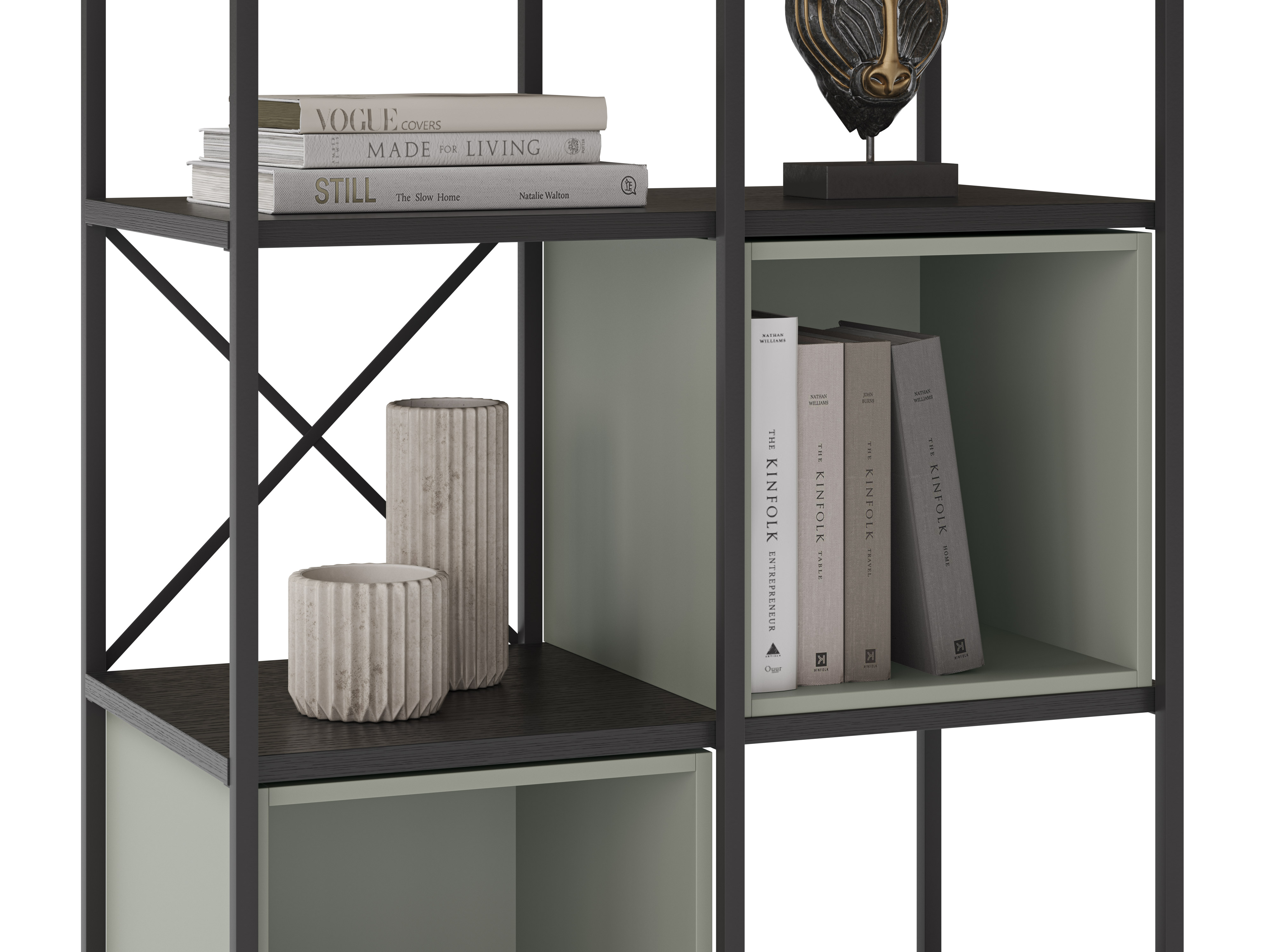 Estanteria Anya 70CM Negro Cubo miniatura 7