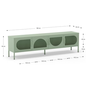 Mueble Tv 4 Puertas Color miniatura 4