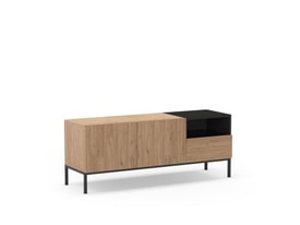 Muebletv Cailin 2P1C1H 140CM Sepet/negro miniatura 11