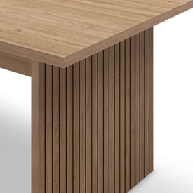 Mesa Rectangular 200 Cm Color Marrón miniatura 4