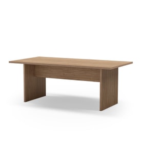 Mesa Rectangular 200 Cm Color Marrón miniatura 5