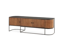 Mueble Tv Curve 160 Cm Marrón miniatura 6