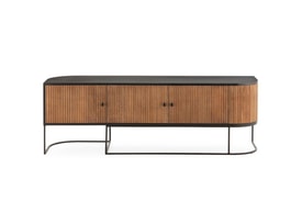 Mueble Tv Curve 160 Cm Marrón miniatura 7