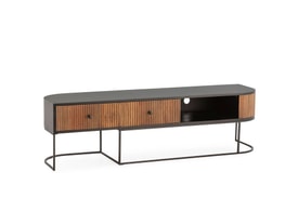Mueble Tv Curve 160 Cm Marrón miniatura 1
