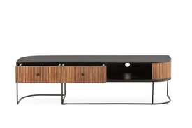 Mueble Tv Curve 160 Cm Marrón miniatura 3