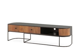 Mueble Tv Curve 160 Cm Marrón miniatura 6