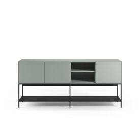 Aparador Amira 3P2H 180cm Verde/Negro miniatura 6