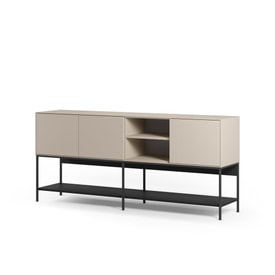 Aparador Amira 3P2H 180cm Crema/Negro miniatura 5