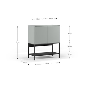 Mueble Auxiliar Verde miniatura 4