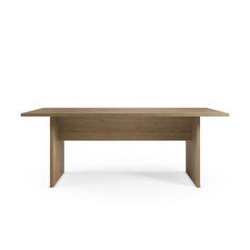 Mesa Rectangular 200 Cm Color Marrón miniatura 5