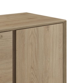 Aparador Carpi 3P1C Roble miniatura 5