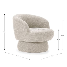 Sillón Giratorio miniatura 3