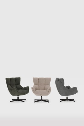 Sillón Odette Crema Patas miniatura 2