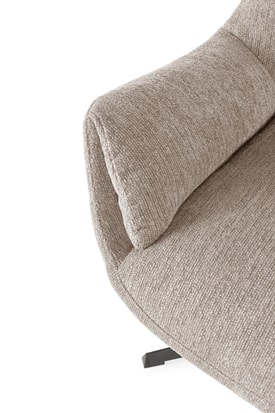Sillón Odette Crema Patas miniatura 4