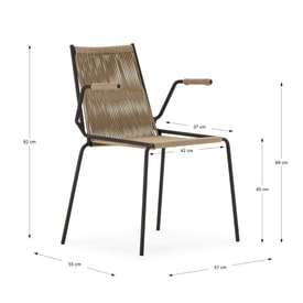 Silla Con Reposabrazos Emily Color miniatura 4