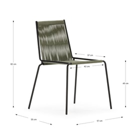 Silla Pata Metal miniatura 3