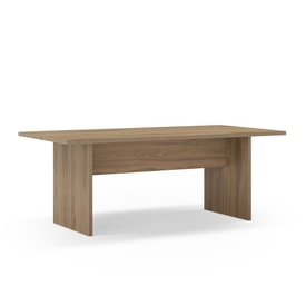 Mesa Rectangular 200 Cm Color Marrón miniatura 1