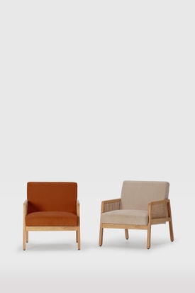 Sillón Brazo Madera miniatura 3