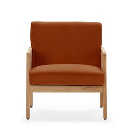 Sillón Brazo Madera Ratan Color miniatura 6