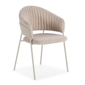 Silla Leticia Beige/patas