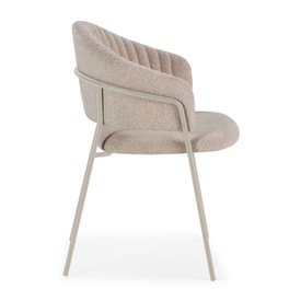 Silla Leticia Beige/patas miniatura 6