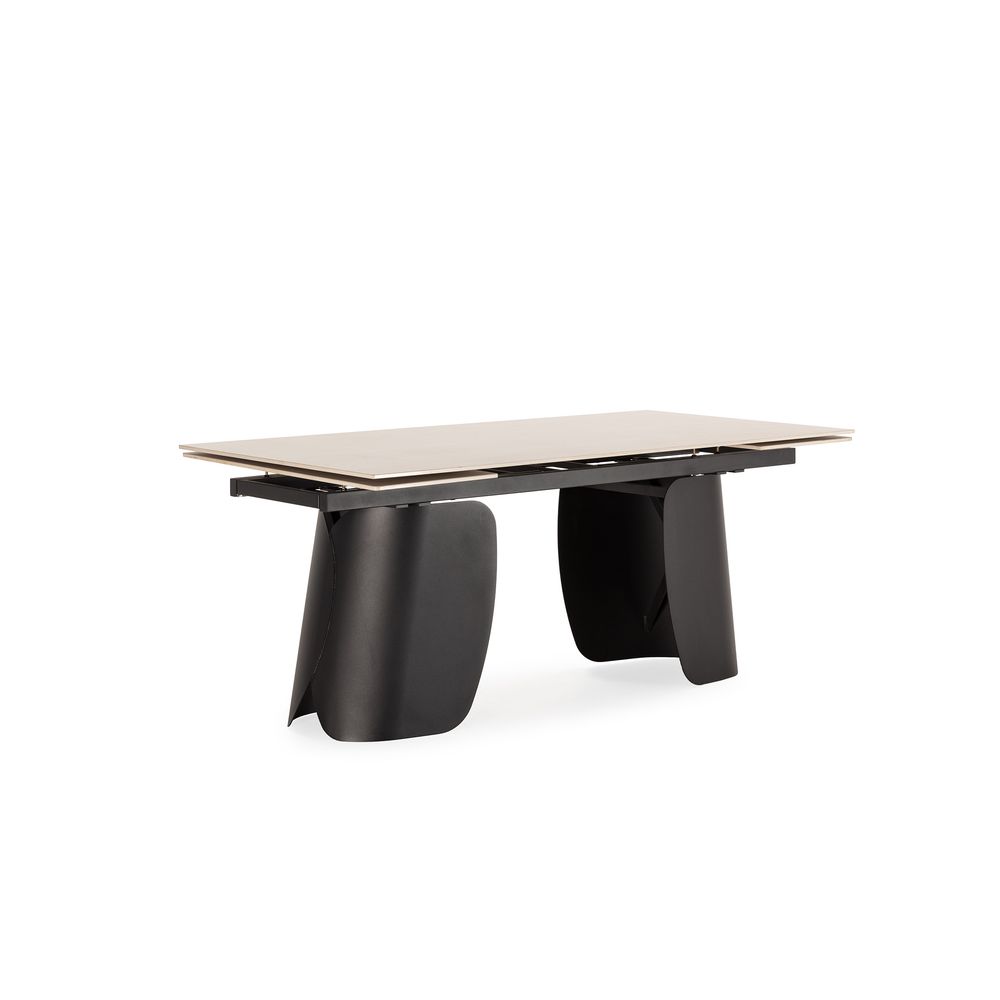 Mesa Extensible Travertino Pata
