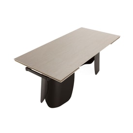 Mesa Extensible Travertino Pata miniatura 11