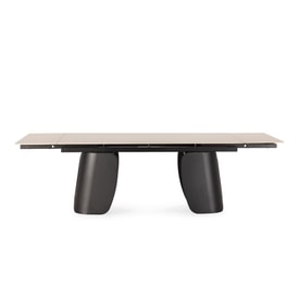 Mesa Extensible Travertino Pata miniatura 2