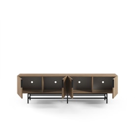 Mueble Tv 200 Cm Color Marrón miniatura 2