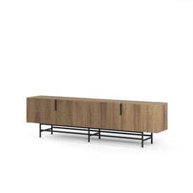 Mueble Tv 200 Cm Color Marrón miniatura 6