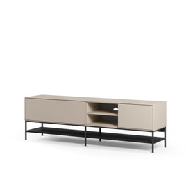 Muebletv Amira 2P2H 180CM Crema/negro miniatura 6
