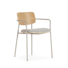 Silla Nour Beige Color miniatura 1