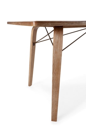 Mesa Rectangular Roble miniatura 3
