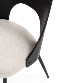 Silla Gilda Beige Color miniatura 5
