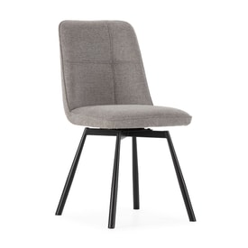 Silla Giratoria Gris miniatura 1