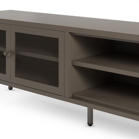 Mueble Tv 2 Puertas Marrón miniatura 4