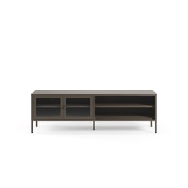 Mueble Tv Puerta Cristal Marrón miniatura 6