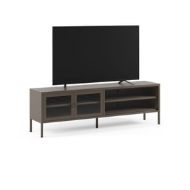 Mueble Tv Puerta Cristal Marrón miniatura 7