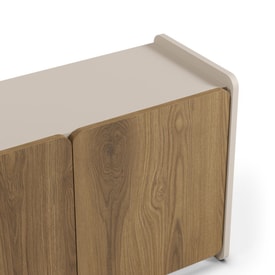 Mueble Tv 180 Cm Color Crema/roble miniatura 4