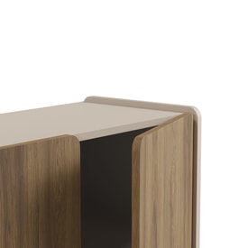 Aparador Boucleon 4P 180cm Crema/Roble-UD miniatura 4