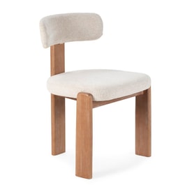 Silla Beige Roble miniatura 1
