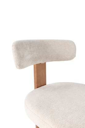 Silla Beige Roble miniatura 2
