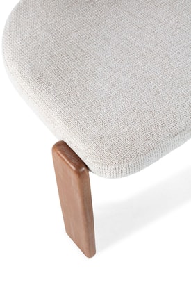 Silla Beige Roble miniatura 3