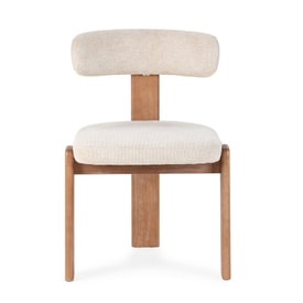 Silla Beige Roble miniatura 5