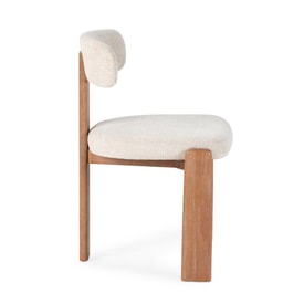 Silla Beige Roble miniatura 6