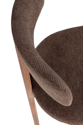 Silla Nadia Color Marrón miniatura 2