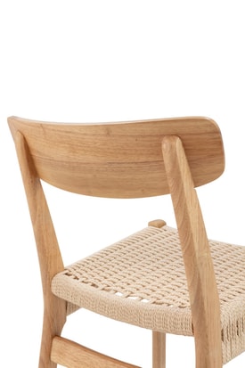 Silla Biel Roble Color Marrón miniatura 5