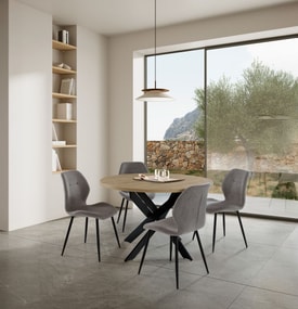 Silla Ansu Gris Color miniatura 2